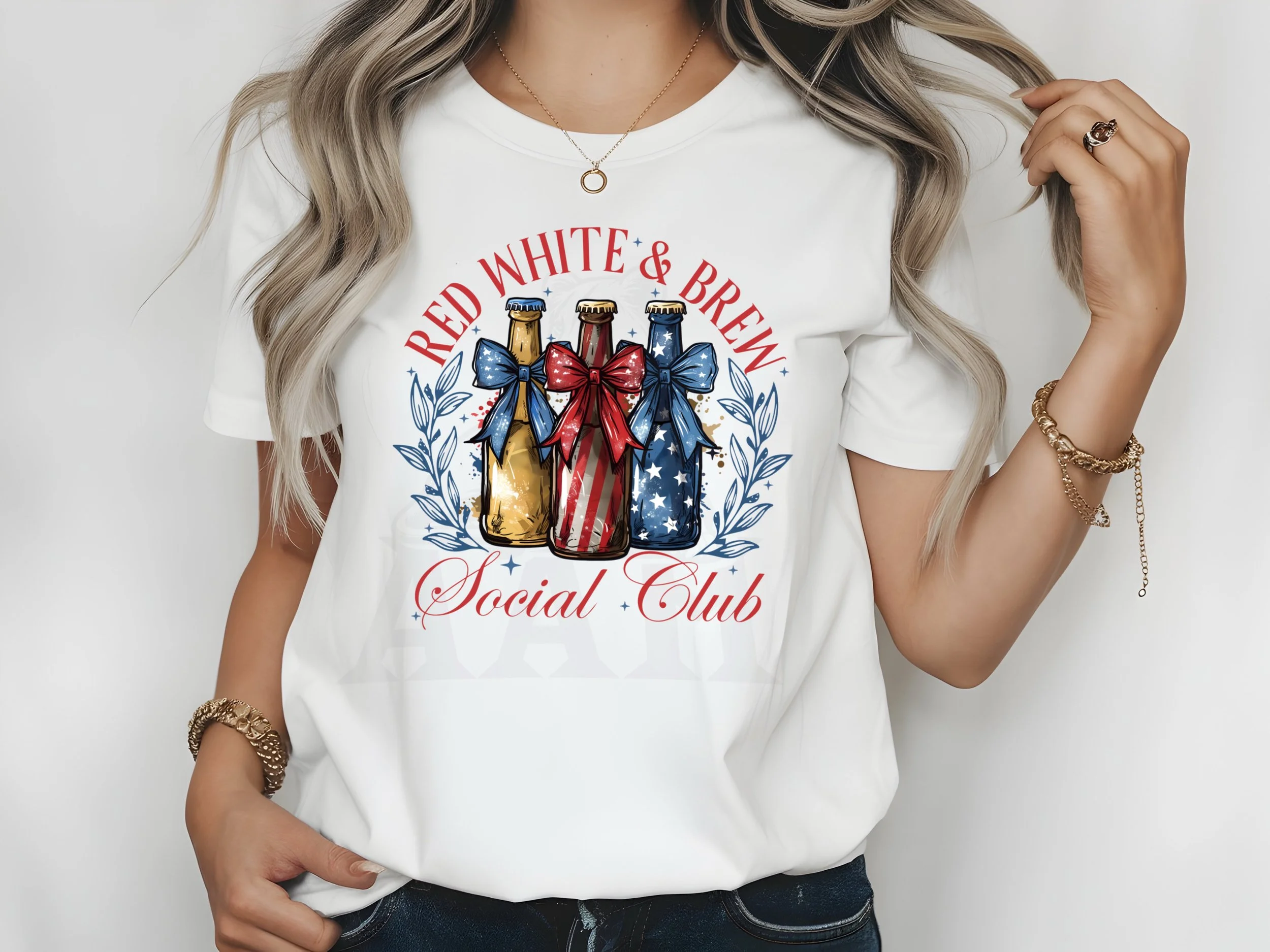 Red White Blue 4th July shirt