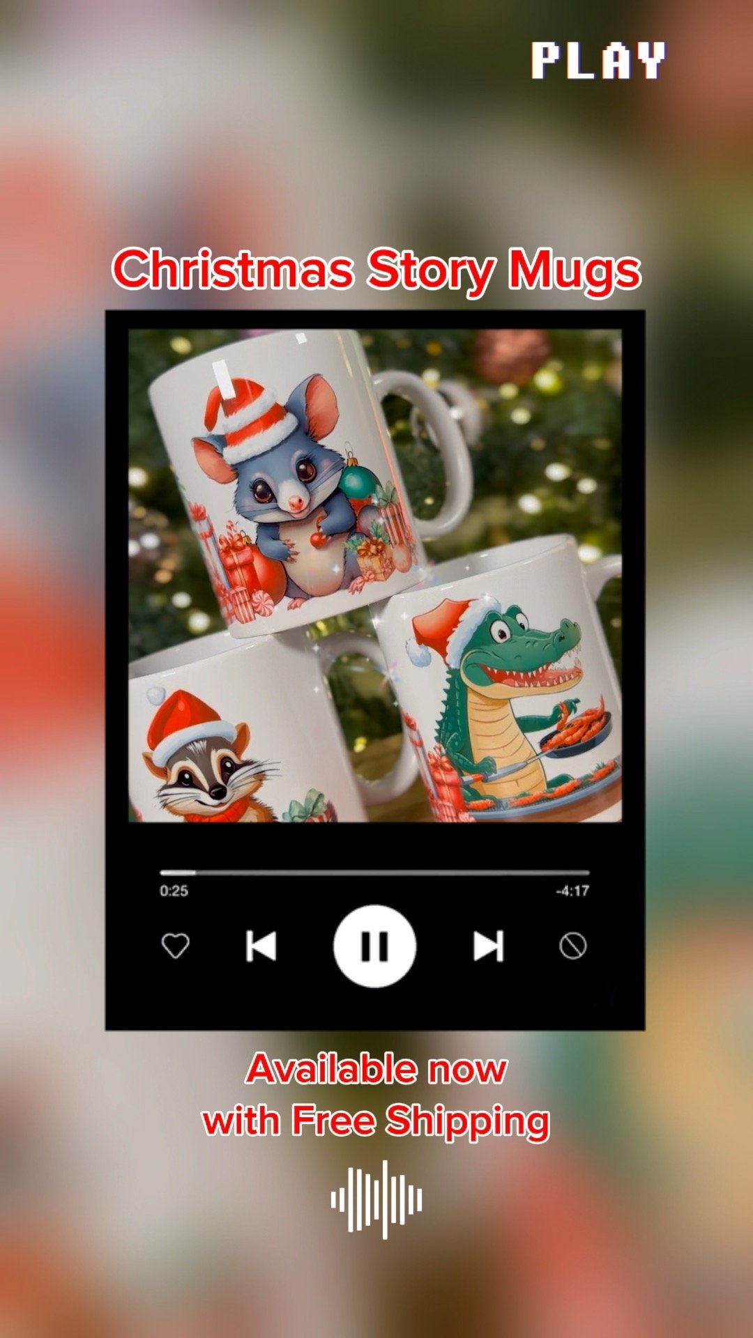 πβ¨ Give the gift of Aussie charm this Christmas! ππ¨ Shop from the link in bio β
Our Christmas Story Mugs are the perfect homegrown gift for loved ones, featuring adorable Australian wildlife like Carol the Possum, Rocky the Croc, and Sara the Num