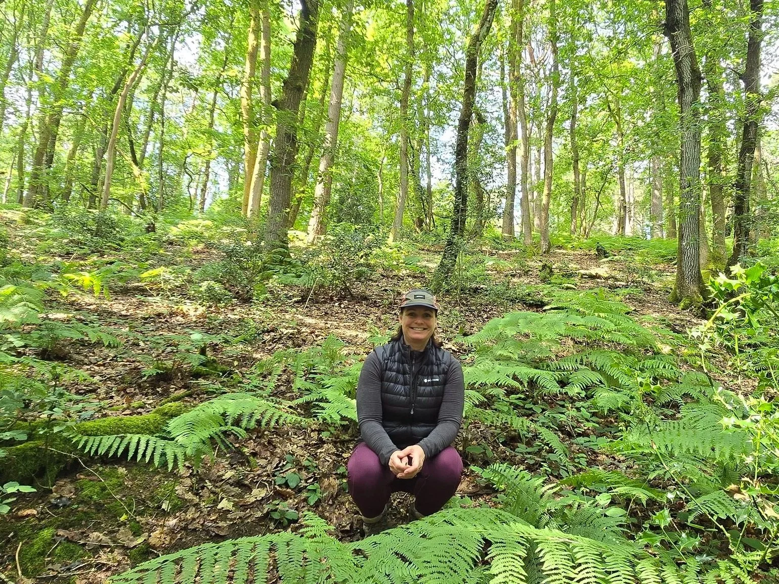 Chantelle in woodland