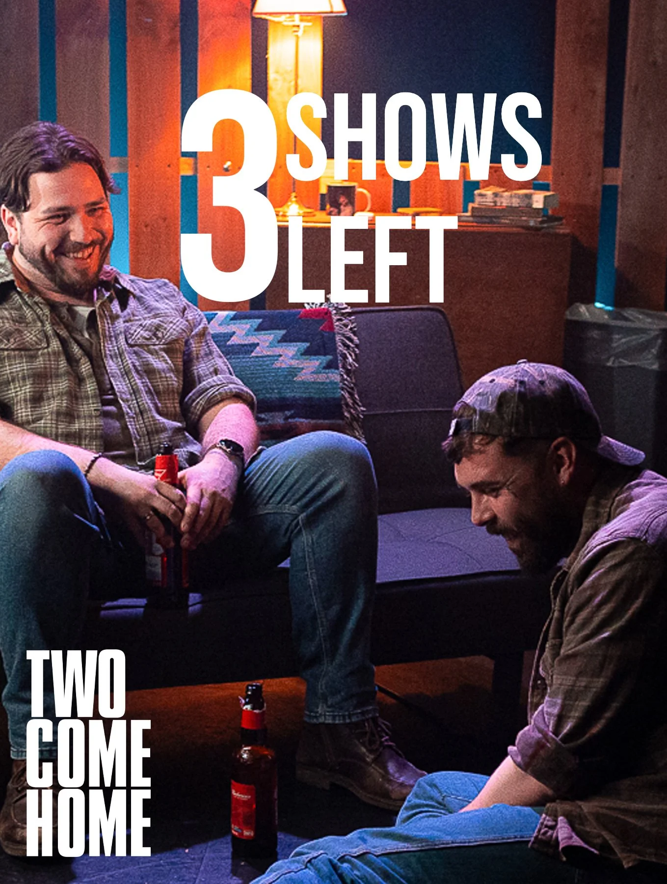 We're gettin emotional. There's only 3 nights left of @twocomehomeplay @cockpittheatre 

Deep breaths. 3 chances left. 3 chances to say goodbye x
