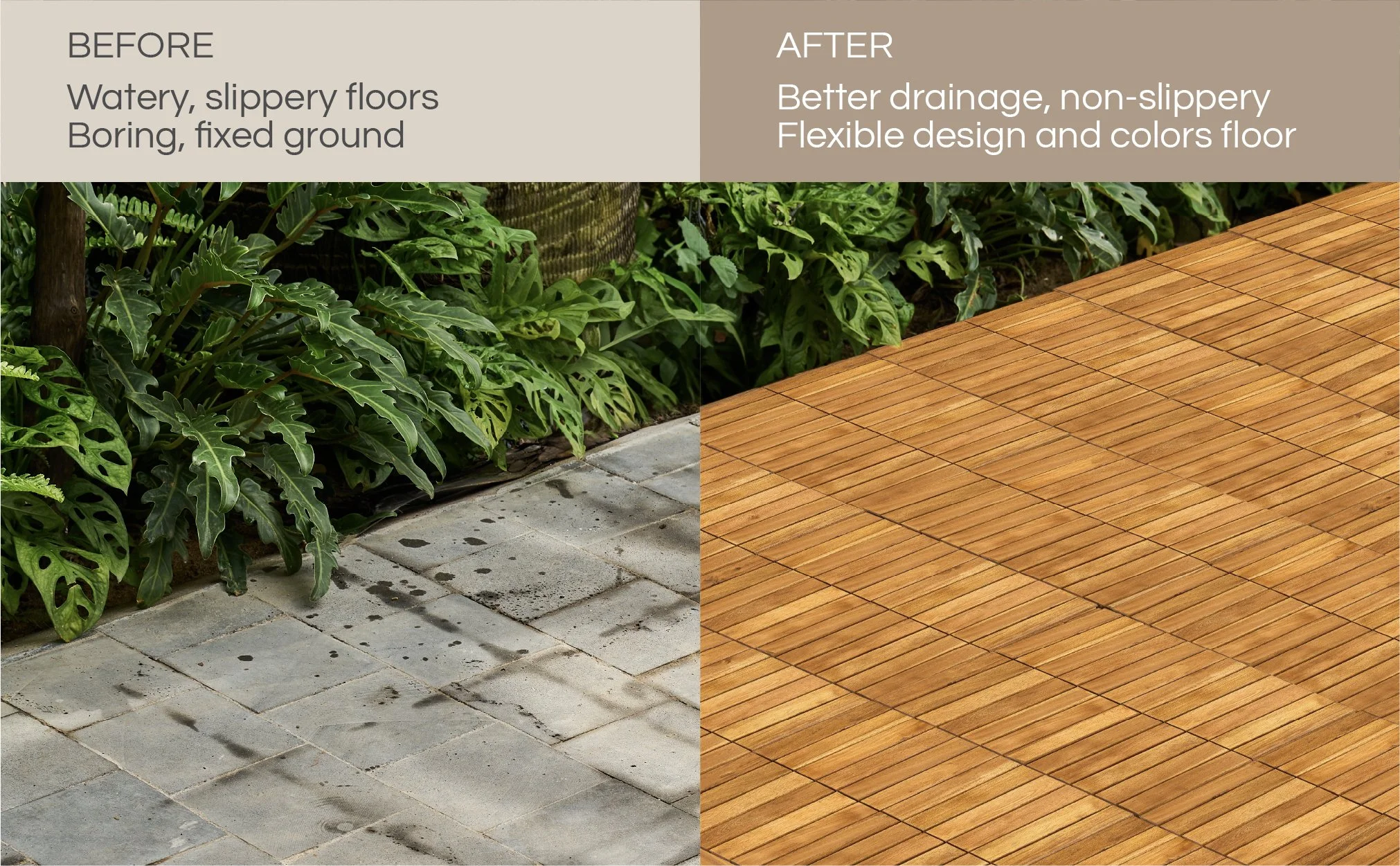 Aplus-DeckTiles-6Slats-Golden Teak-Before After 1.jpg