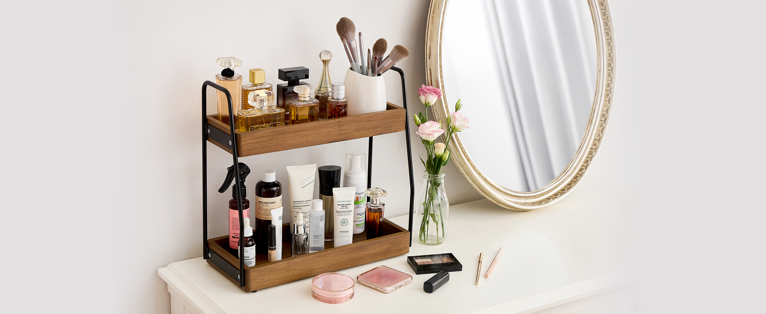 Counter Organizer-Walnut-Aplus-Desktop-cosmetic organizer.png