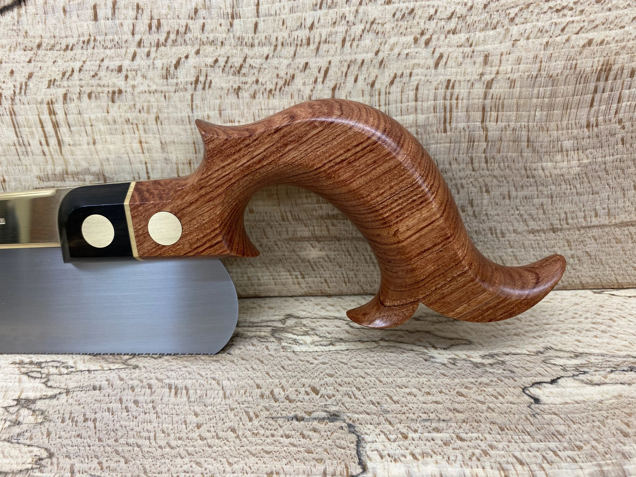 The Austen Darcy 11" African Rosewood/Bubinga, English Boxwood & Ebony (Triple Wood) 