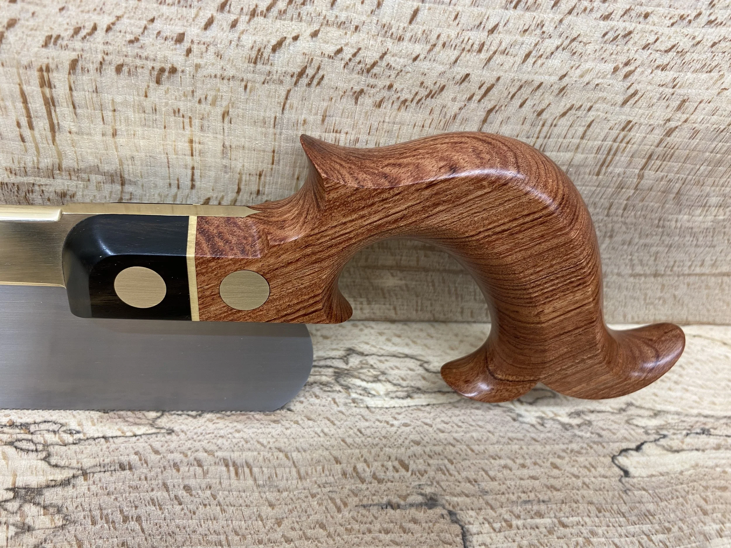 The Austen Darcy 11" African Rosewood/Bubinga, English Boxwood & Ebony (Triple Wood) 