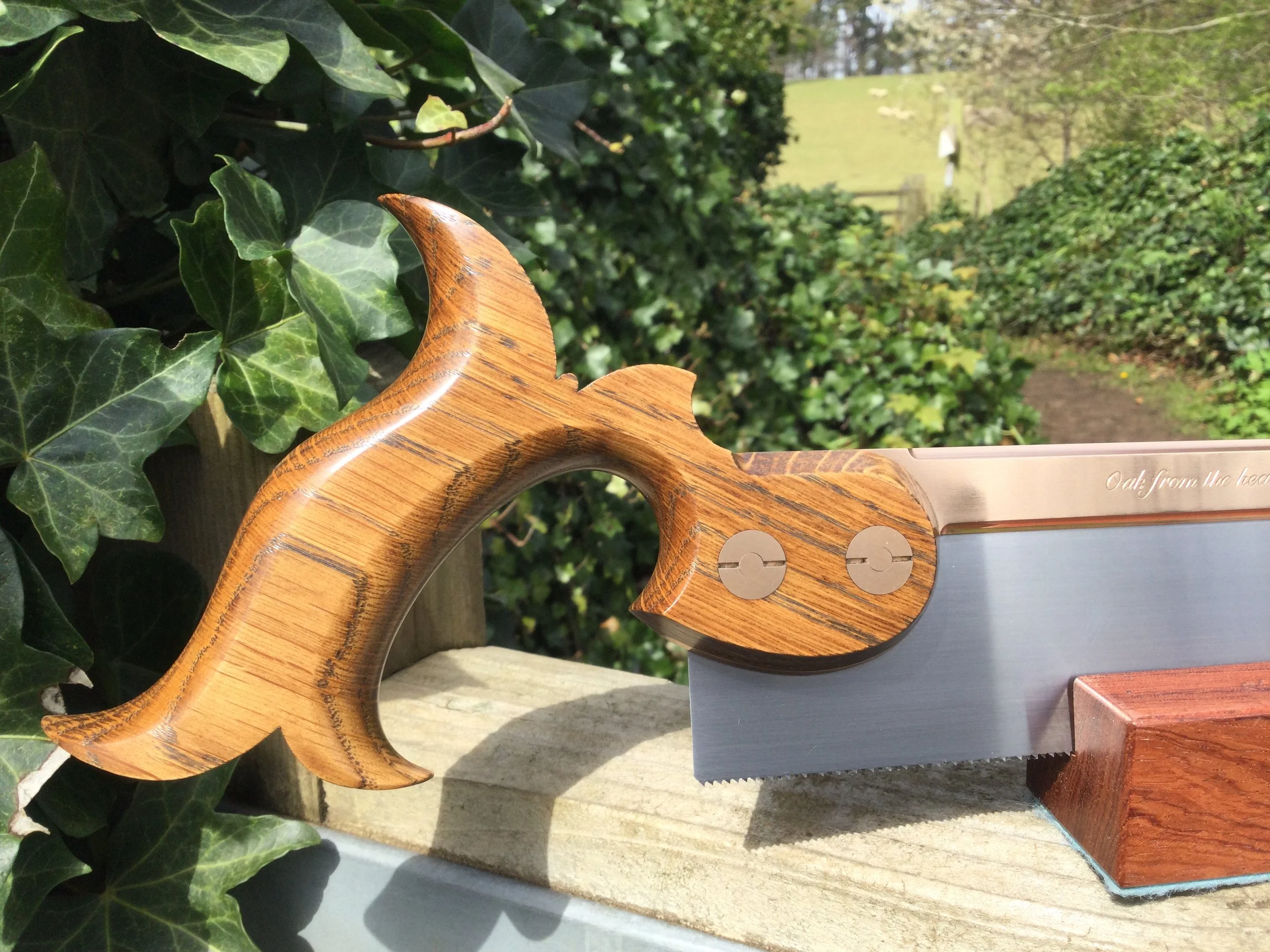 Chippendale Dovetail Saw - Oak from St Paul's Cathedral Bell Tower 