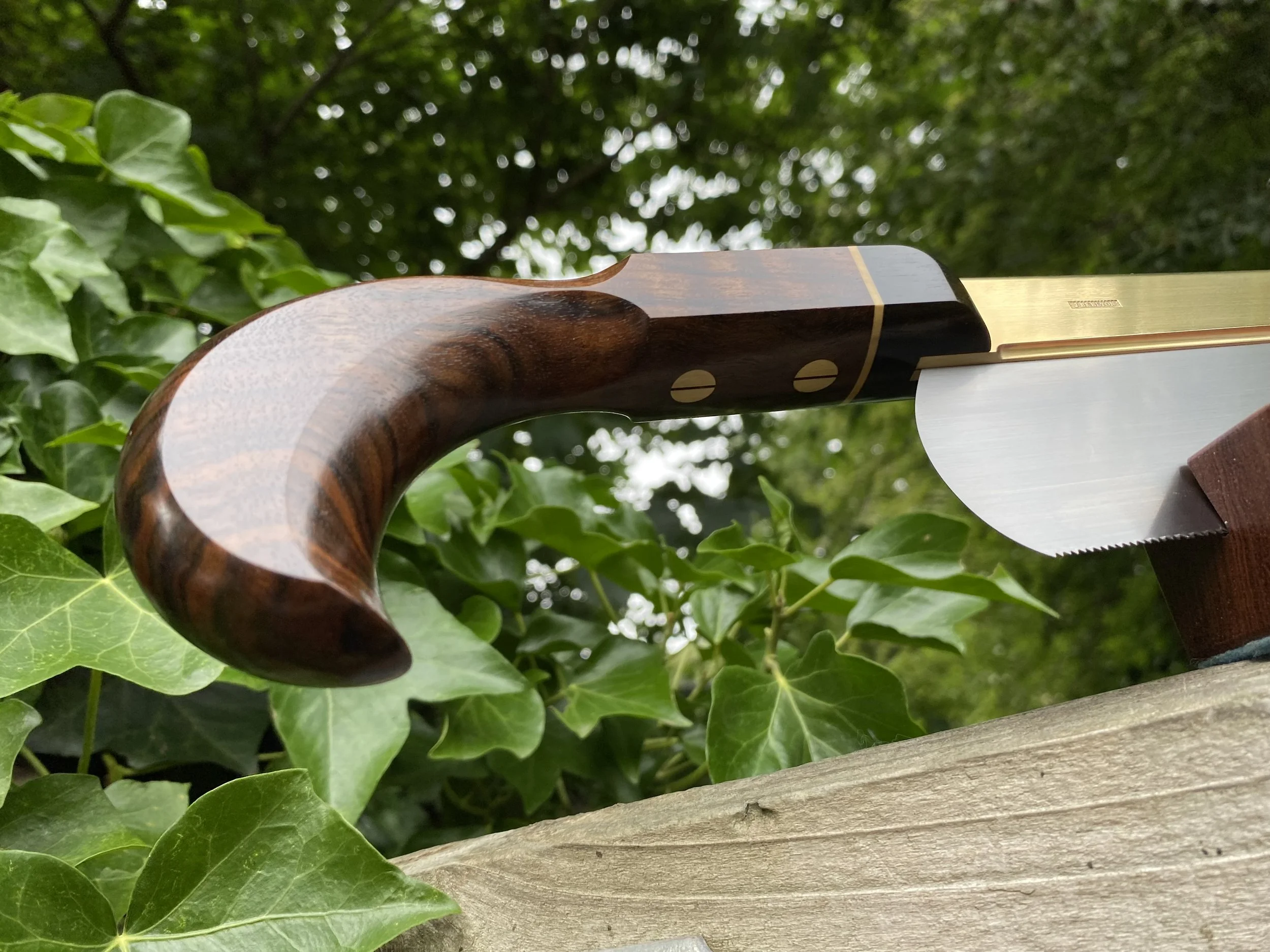 The Bennet 9 - Triple Wood - Turkish Walnut/Boxwood/Ebony