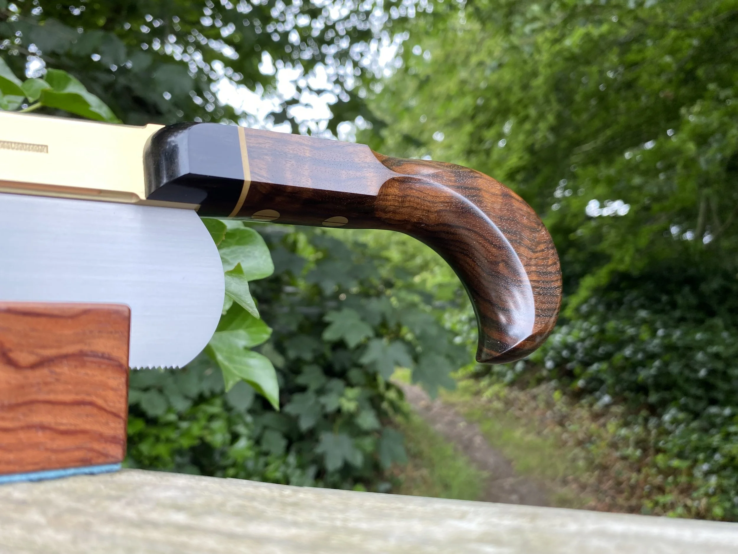 The Bennet 9 - Triple Wood - Turkish Walnut/Boxwood/Ebony