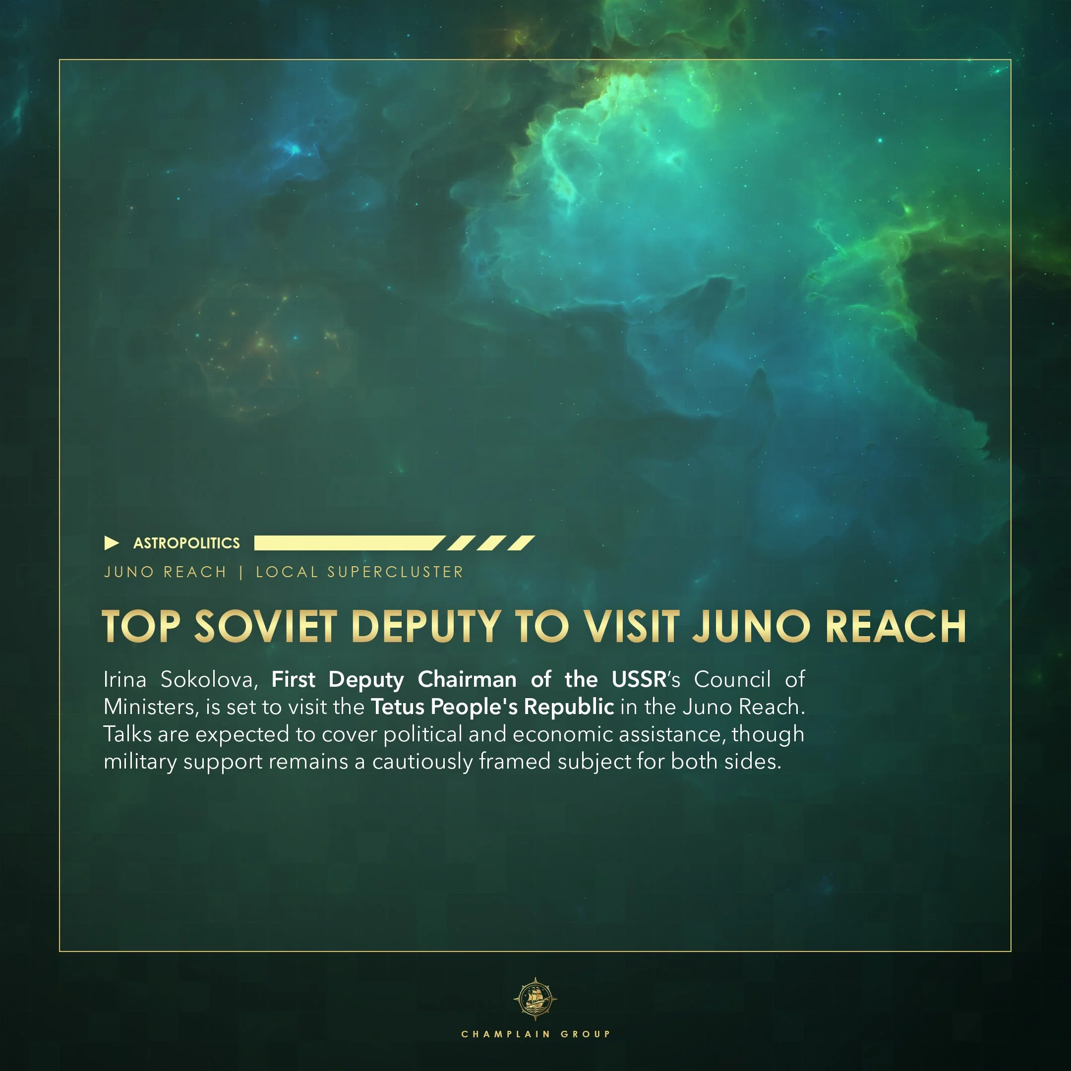 Top Soviet Deputy To Visit Juno Reach