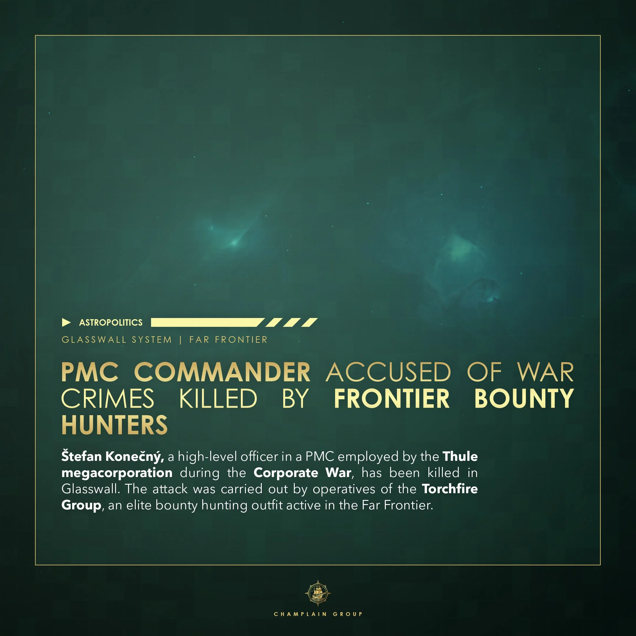 PMC Commander Accused of War Crimes Killed by Frontier Bounty Hunters
