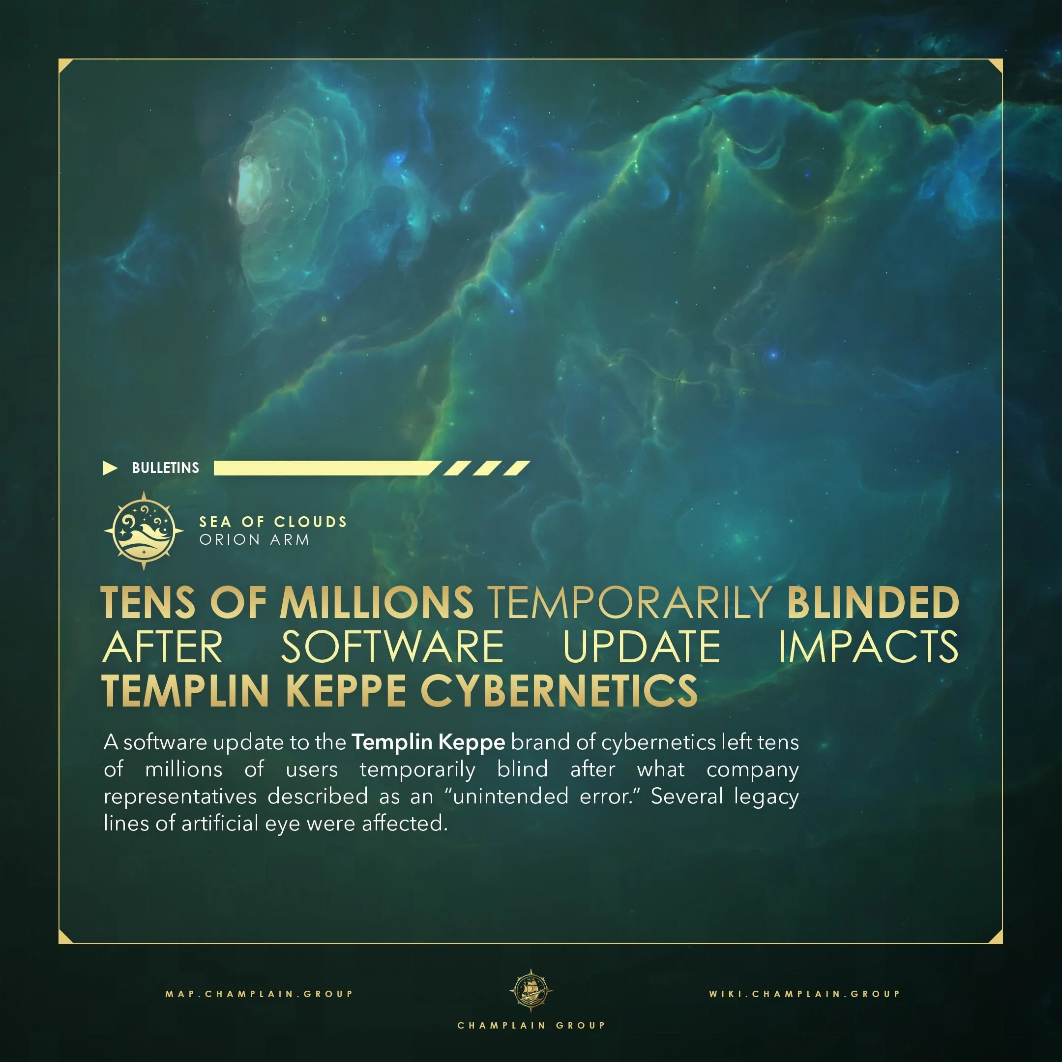 Tens Of Millions Temporarily Blinded After Software Update Impacts templin Keppe Cybernetics