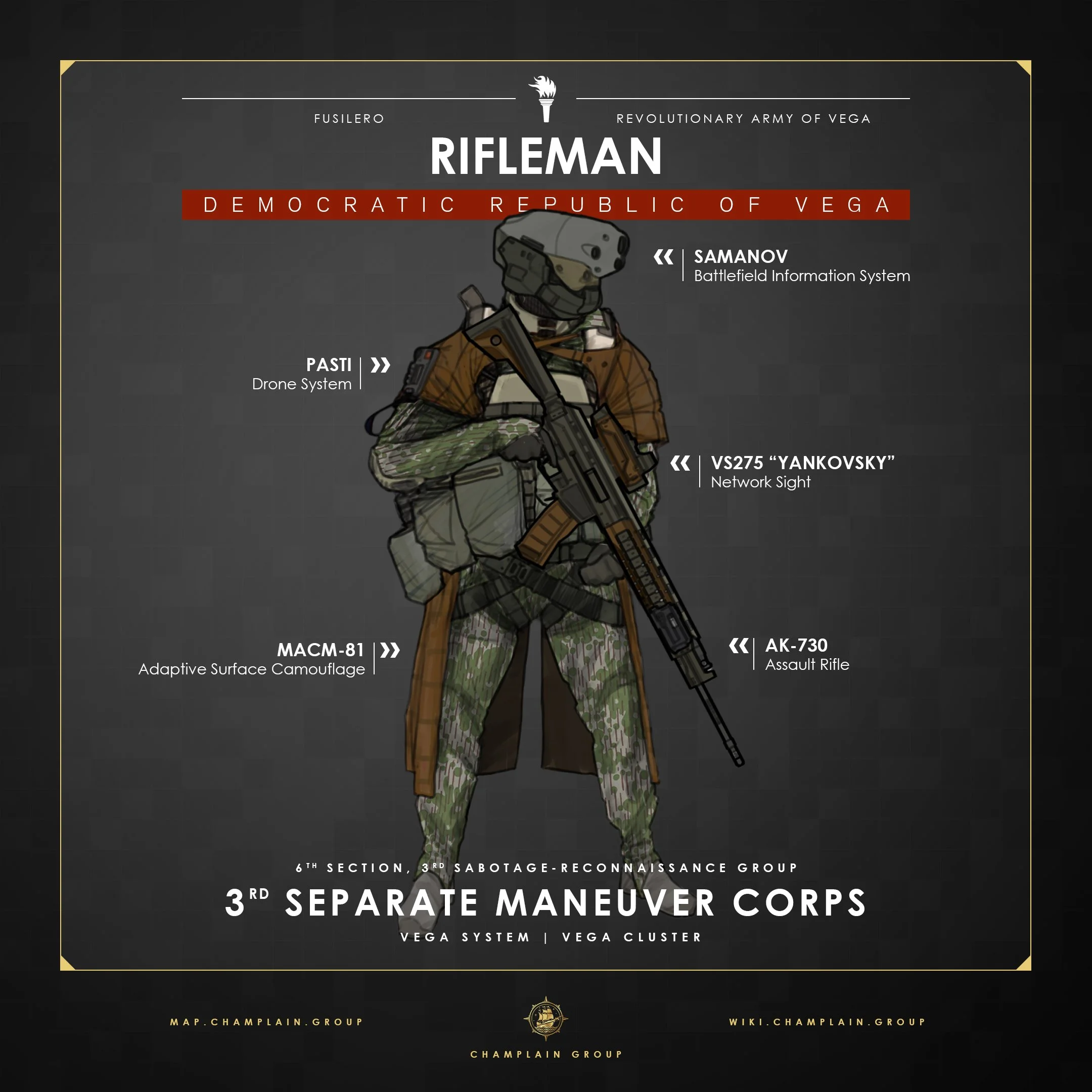 Red Vega Rifleman