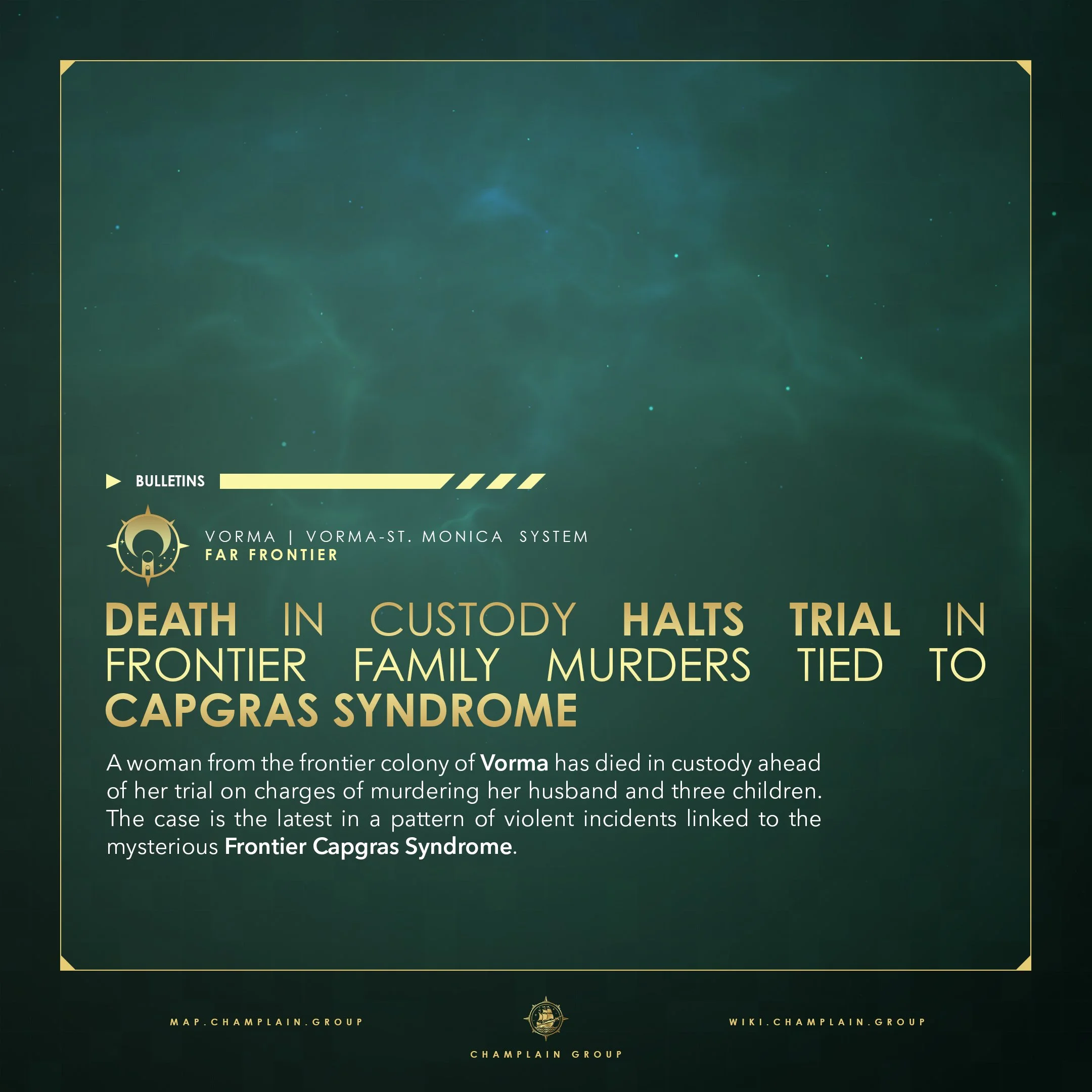 Death in Custody Halts Trial in Frontier Family Murders Tied to Capgras Syndrome