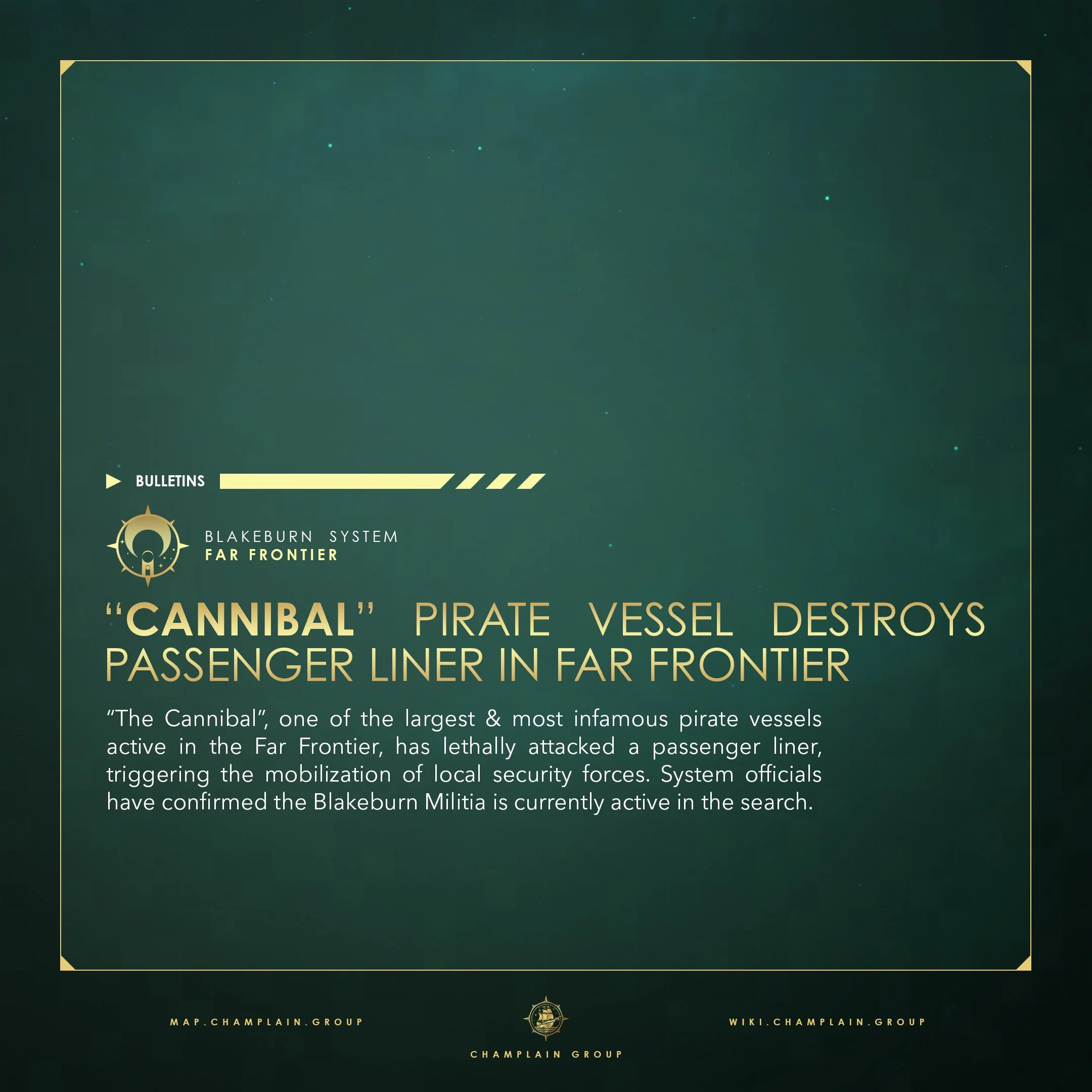 “Cannibal” Pirate Vessel Destroys Passenger Liner In Far Frontier