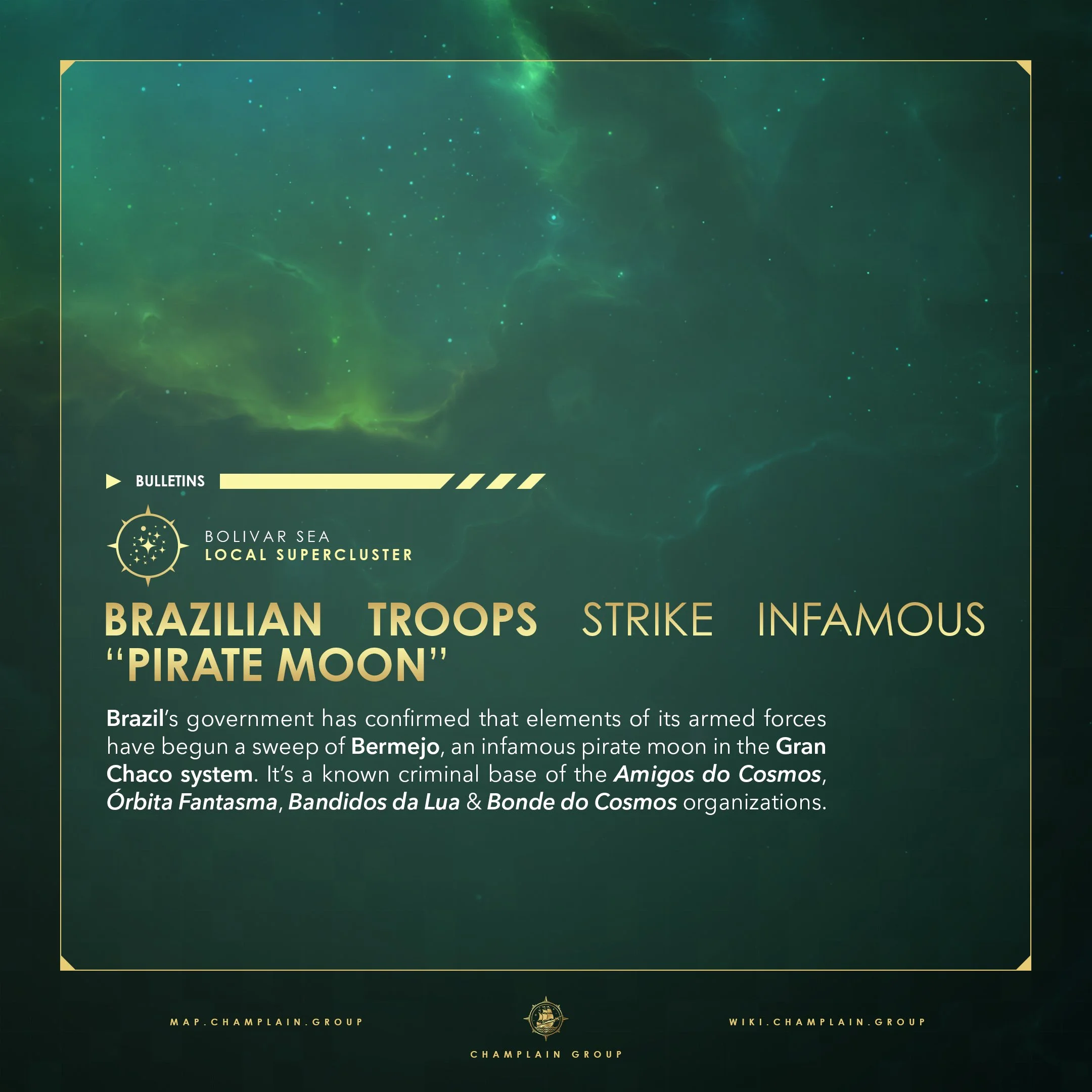 Brazilian Troops Hit Infamous “Pirate Moon”&nbsp;