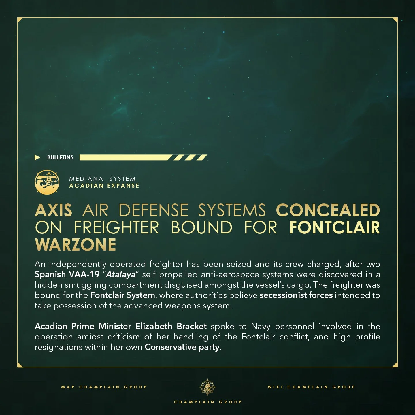 Axis Air Defense Systems Concealed On Freighter Bound for Fontclair Warzone