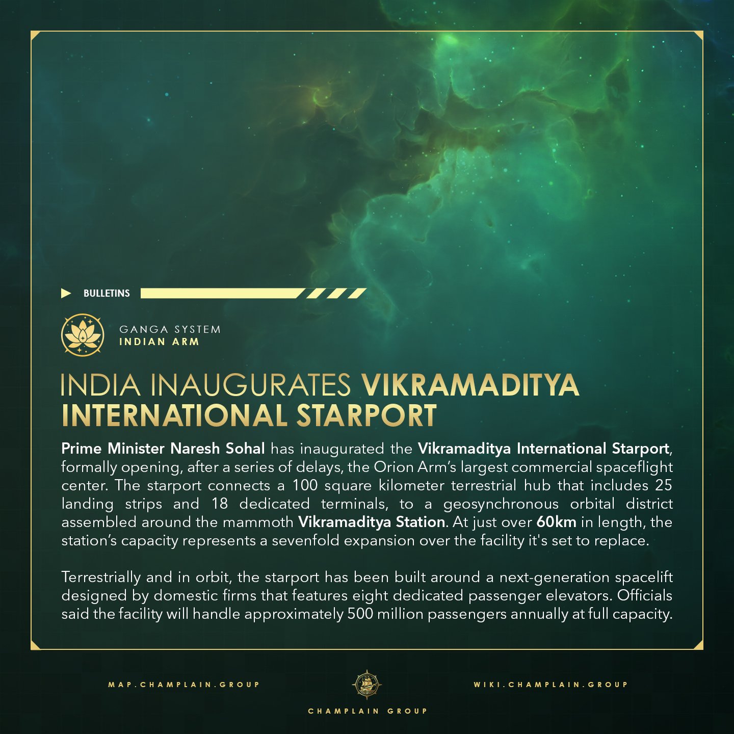 India inaugurates Vikramaditya International Starport