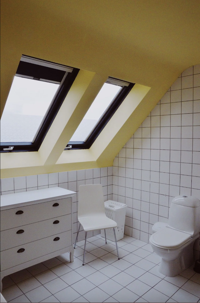 Badkamer met toilet