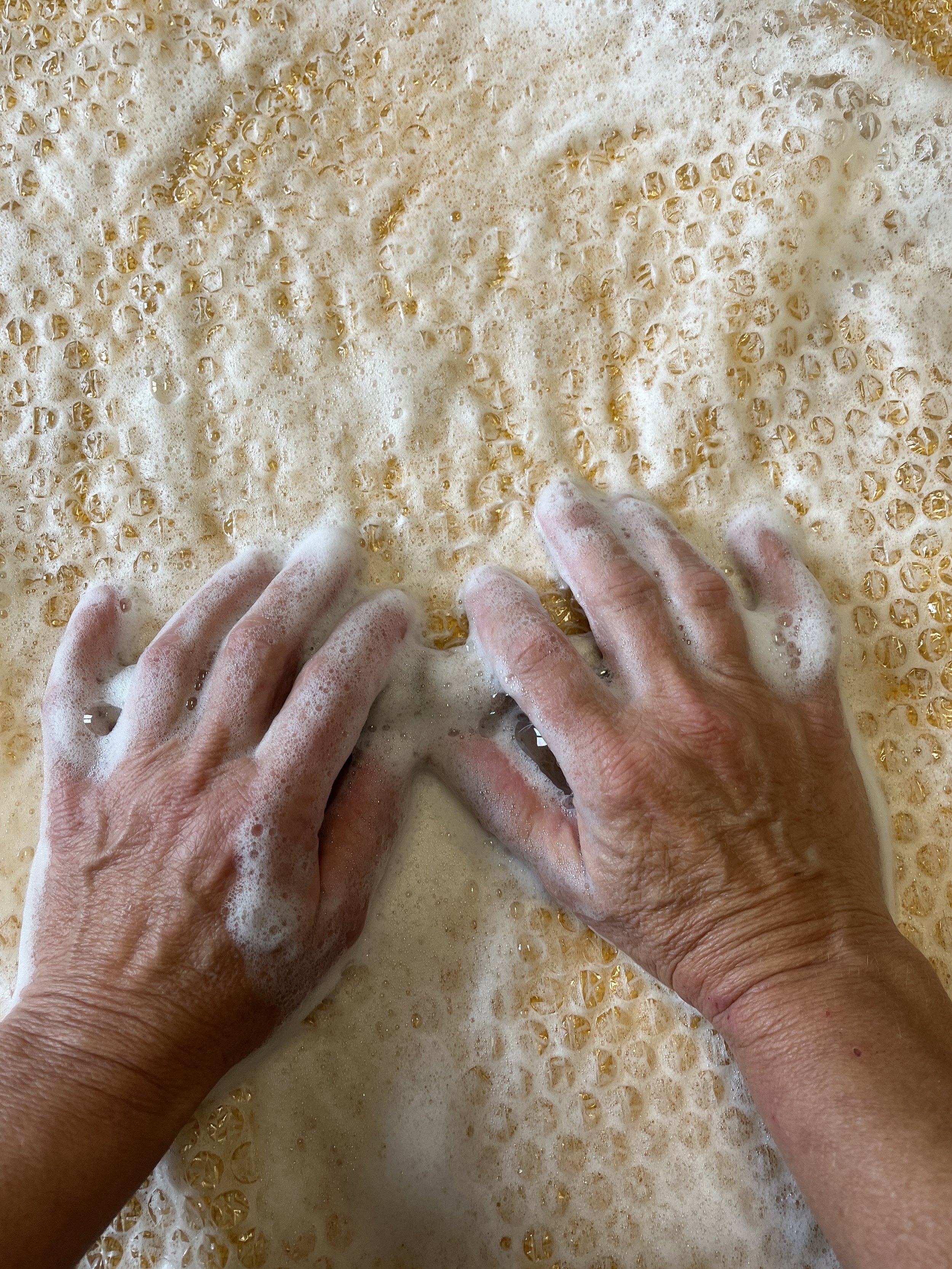 Feutrage à l'eau chaude - Alpagas du Rompay - Alpagas Bretagne - France