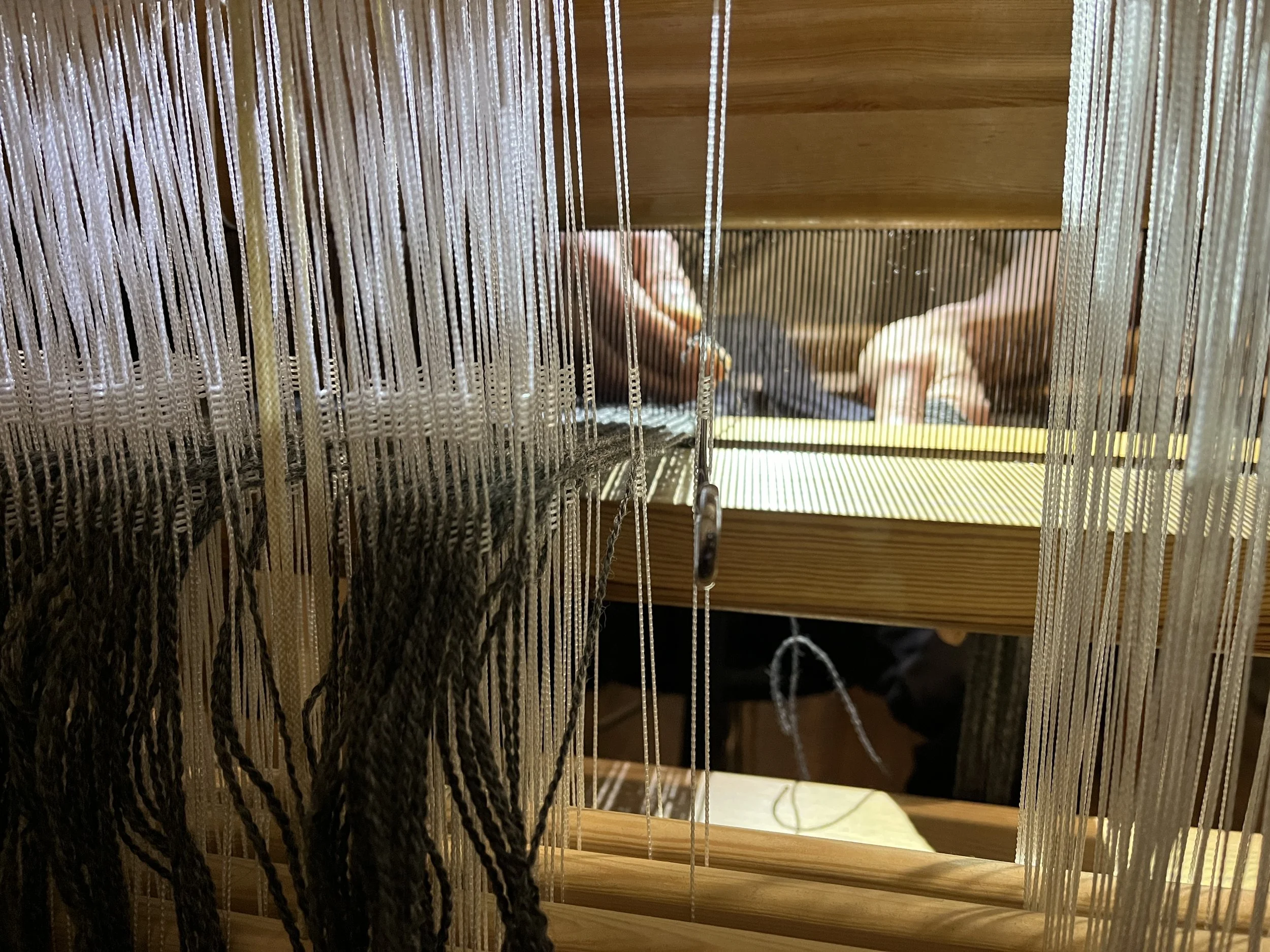 Tissage main - Alpagas du Rompay - Alpagas Bretagne - France