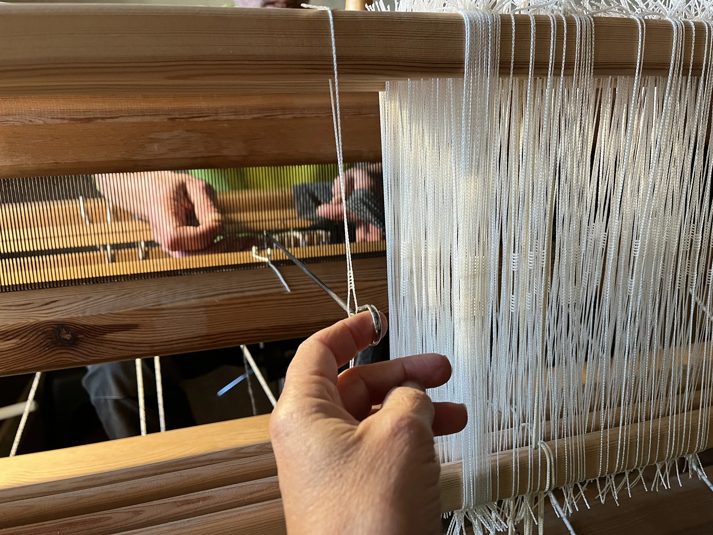 Tissage main - Alpagas du Rompay - Alpagas Bretagne - France