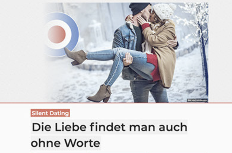 Die Liebe findet man auch ohne Worte
