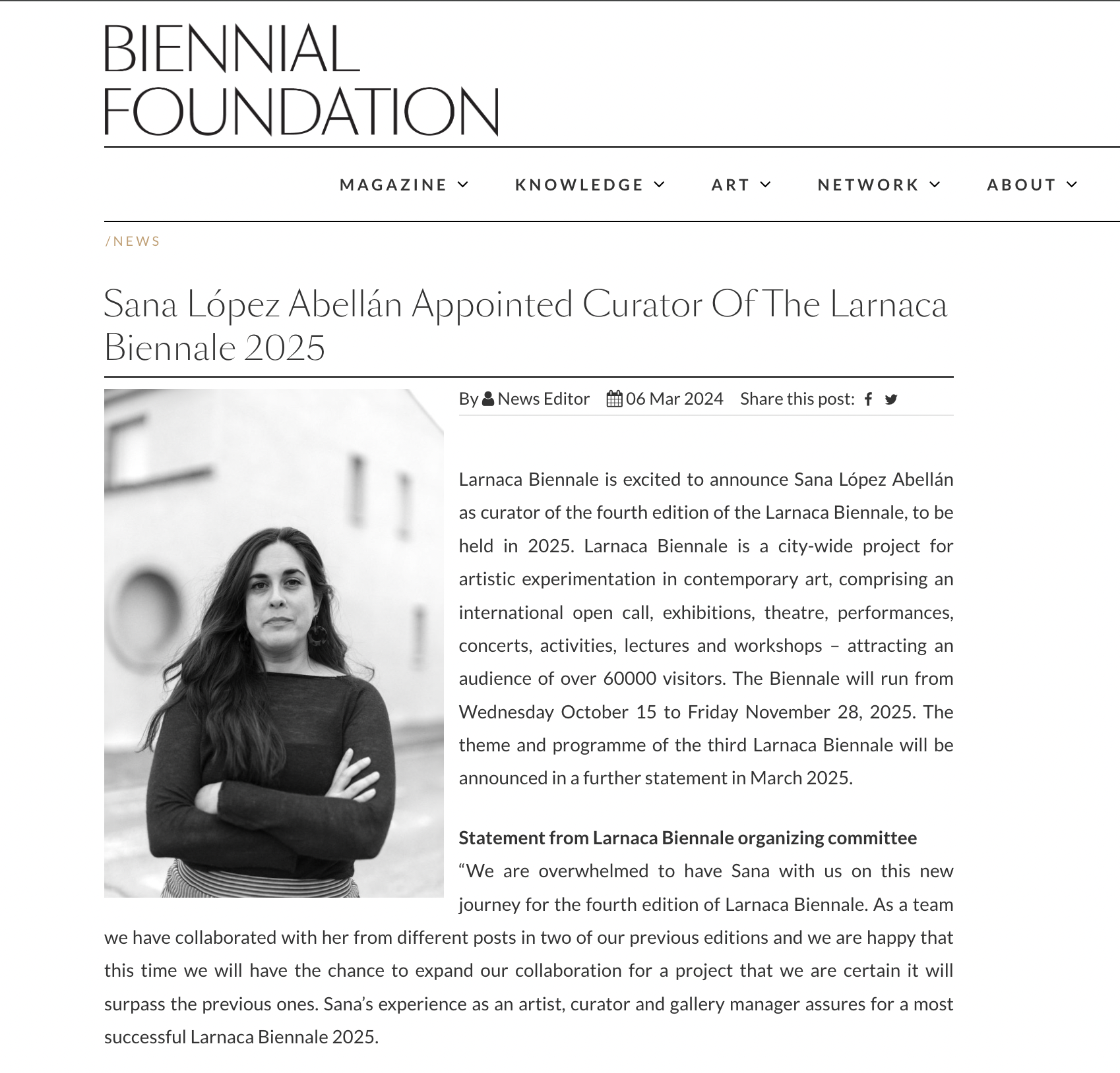 Biennial Foundation 