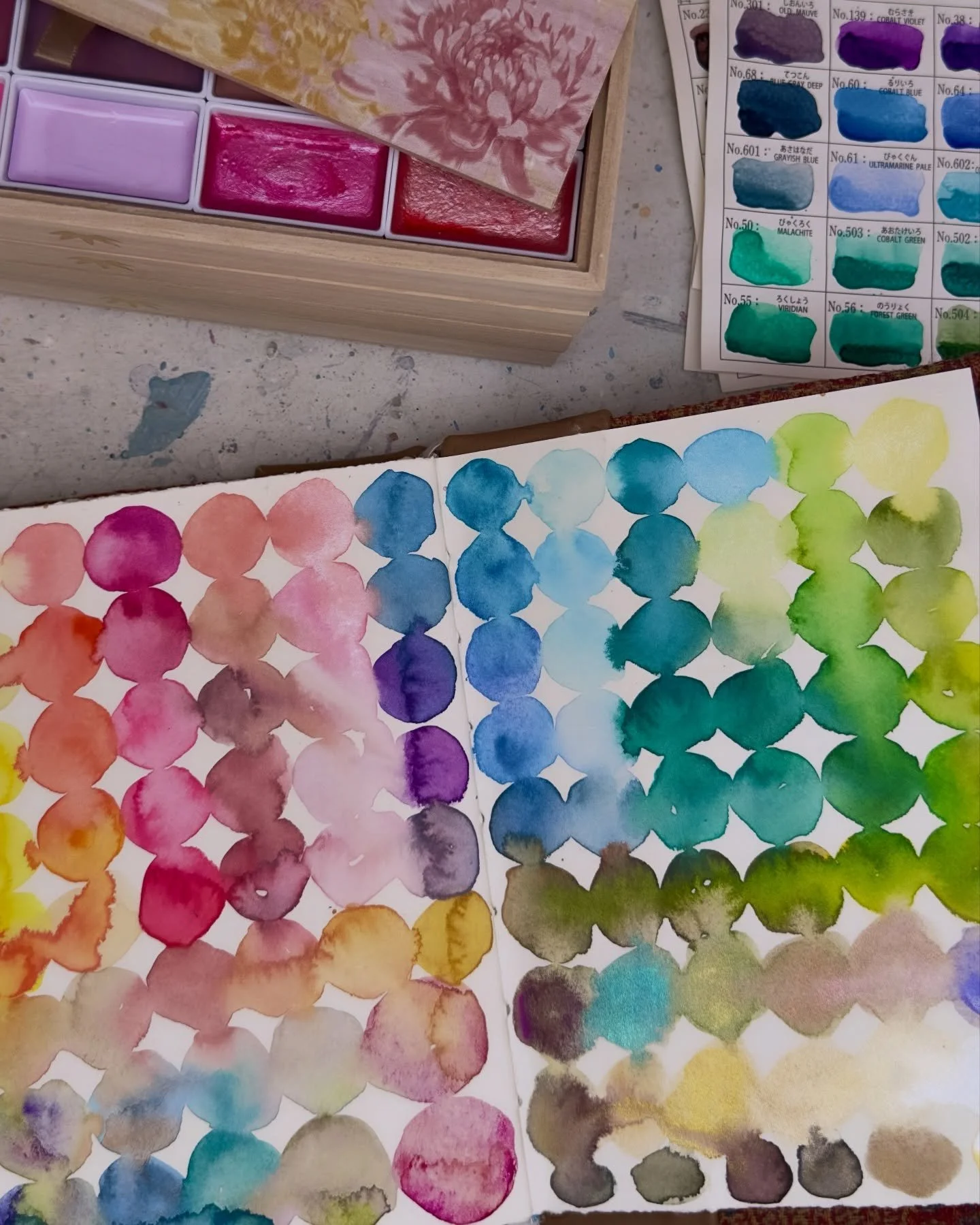 Santa Baby- thank you.
So many colours, so much fun.
#kuretake #gansaitambi set&hellip;