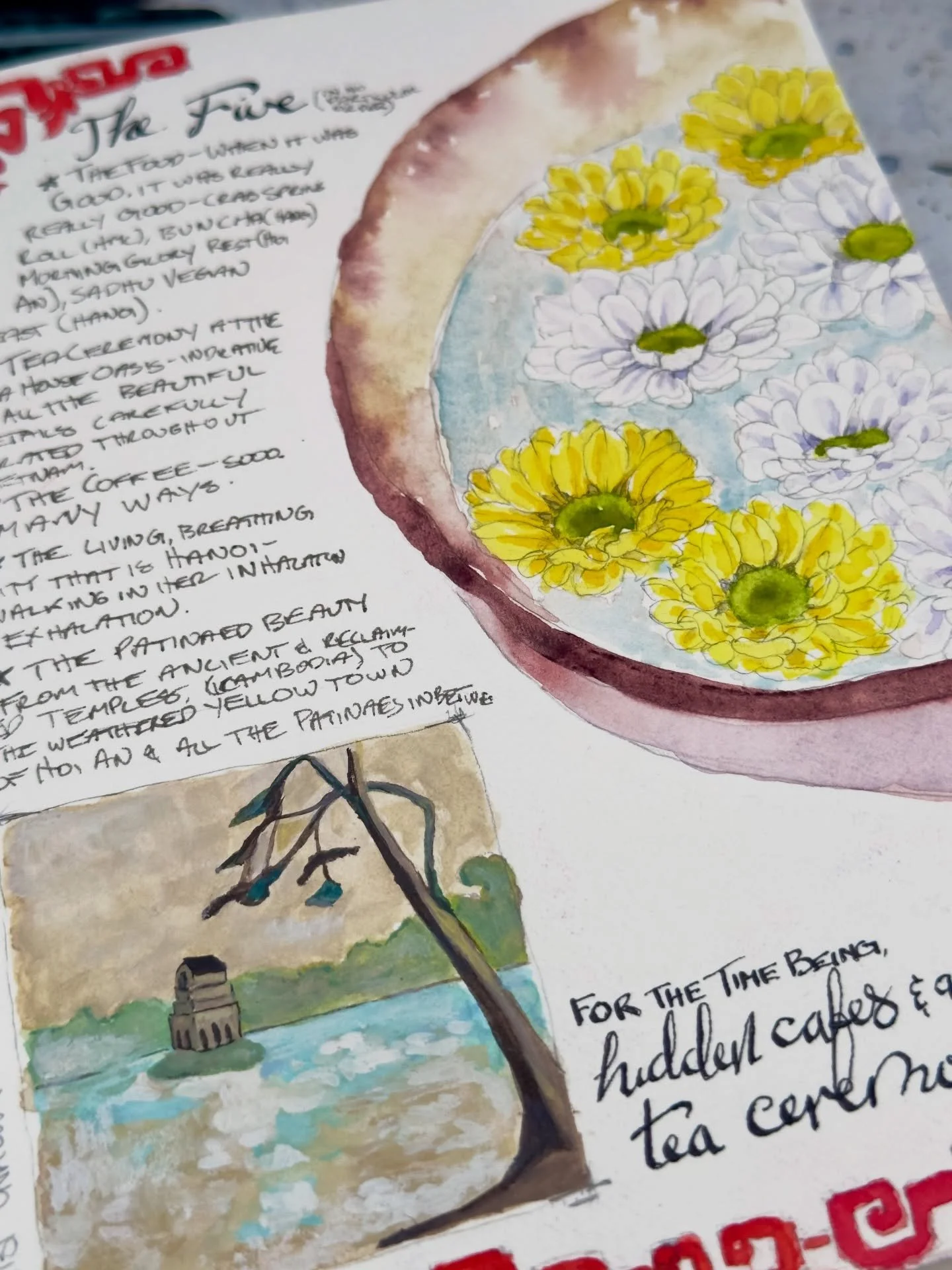 Ha Long to Hanoi&hellip; tea ceremonies away from the fray, coffee all the ways, street food, street living, topped off with a vegan banquet at Sadhu- the last days in Vietnam.