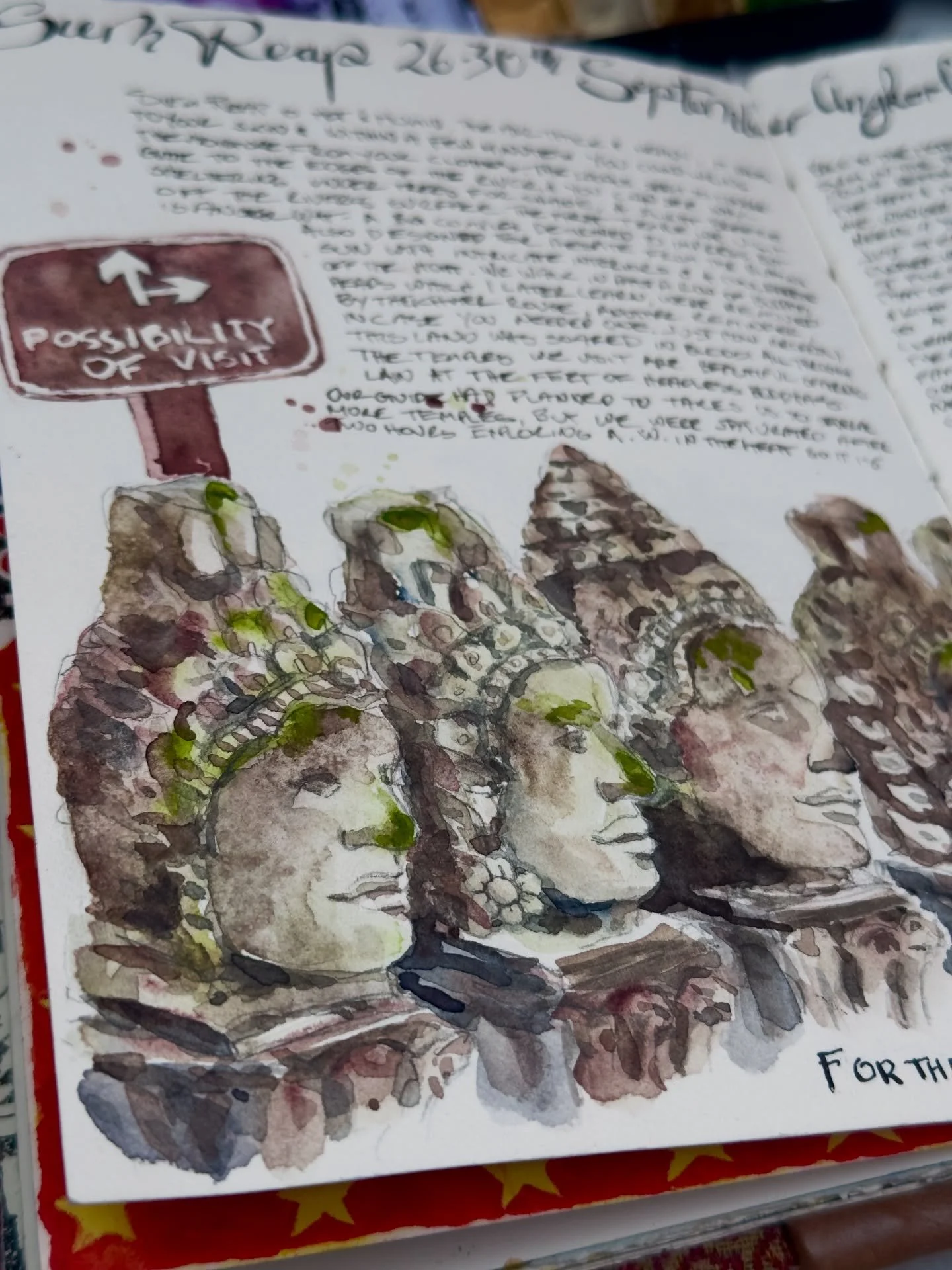 I love this &ldquo;Possibility of Visit&rdquo;.
This was on the signs all over Angkor Wat, options for the exploration, for the journey, for travel, for life really.
Day 12 of posting daily for 2 weeks and here is a glimpse into our visit to Cambodia