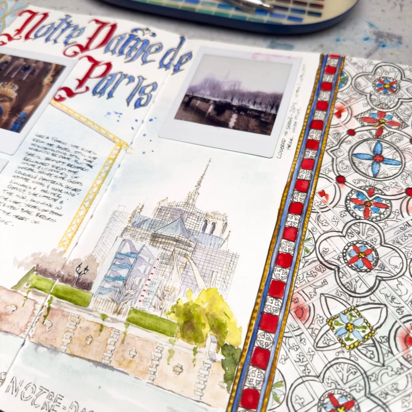 Notre Dame- last year I was lucky enough to be among the first to see how Notre Dame de Paris has risen from the ashes. She was still donning scaffolding but it was amazing to see what an incredible job they&rsquo;ve done restoring her inside, truly 