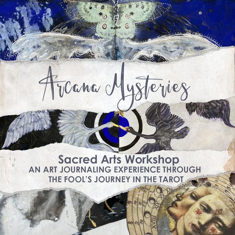 Arcana Mysteries tarot art journaling workshop with Galia Alena, Art is Magic