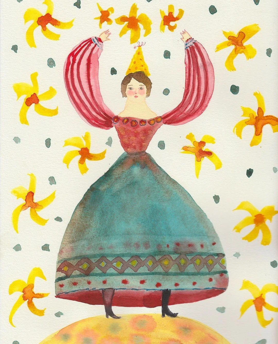 This week in the Make Create Express 26 workshop we have a gorgeous lesson with Idania Salcido⁠
⁠
Celebrate Her⁠
⁠
Paint a loose, whimsical female figure &mdash; expressive, joyful, completely your own. Build a simple face with watercolour, let colou
