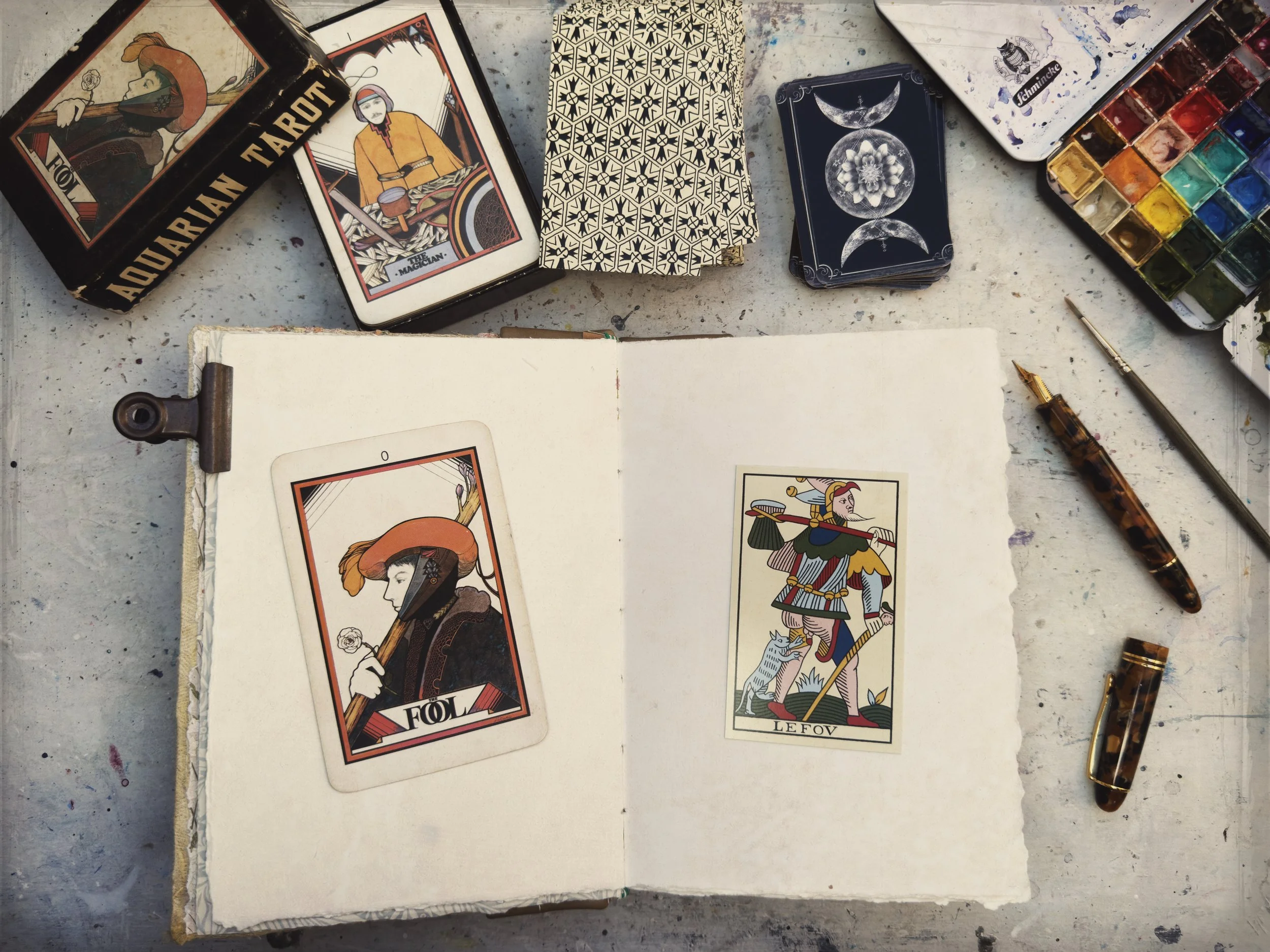 The Fool's journey is the creative journey