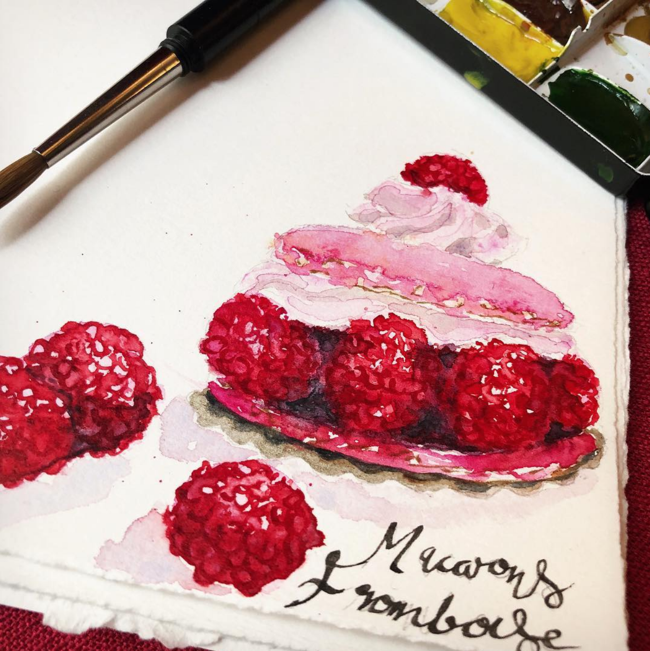 Fromboise Macaron watercolour sketch by Galia Alena.png