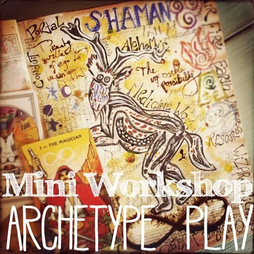 Archetype play art journal workshop