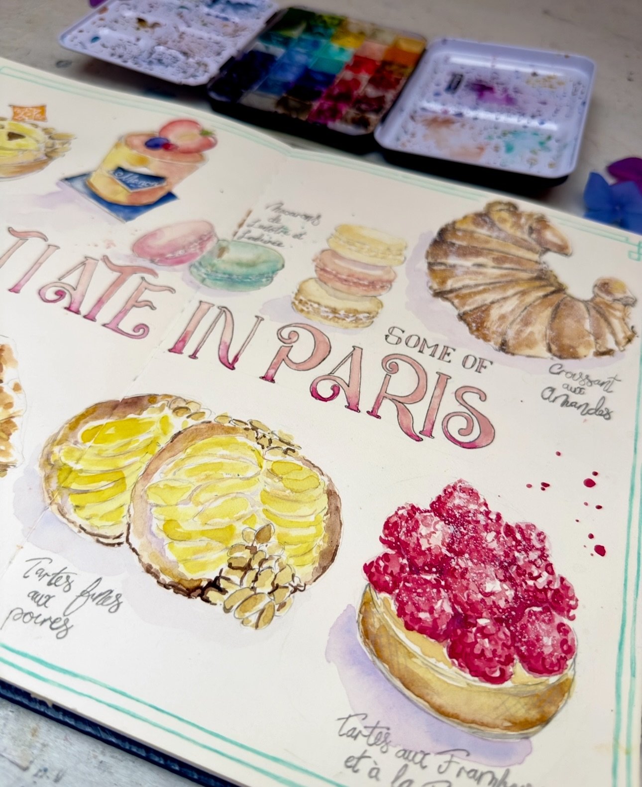 Pastries in Paris sketches Galia Alena.jpeg