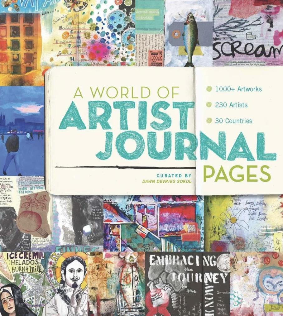 a World of Artist Journal Pages Book by Dawn DeVries Sokol featuring Galia Alena