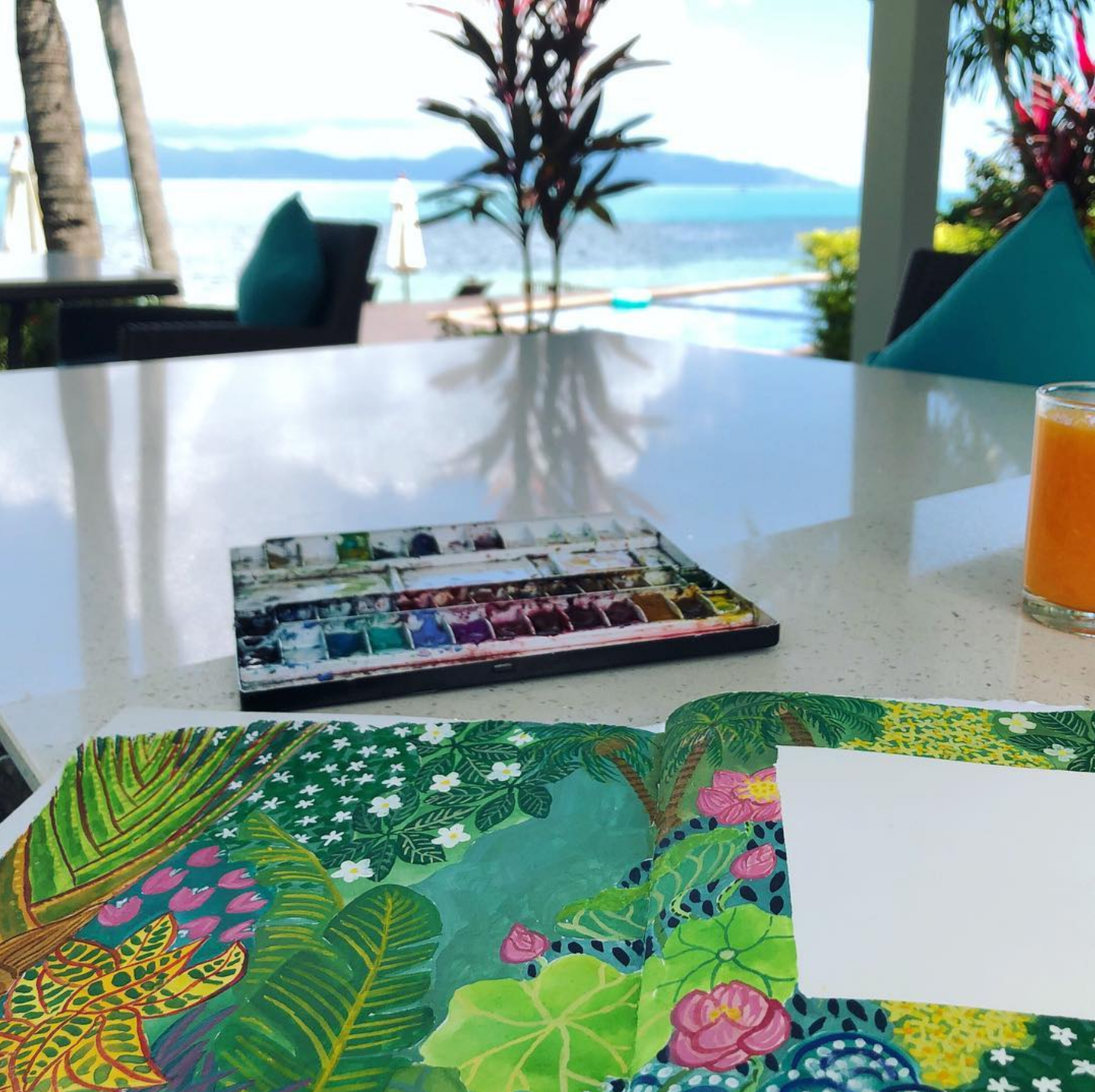Bangpor office sketchbook Thailand Galia Alena.png
