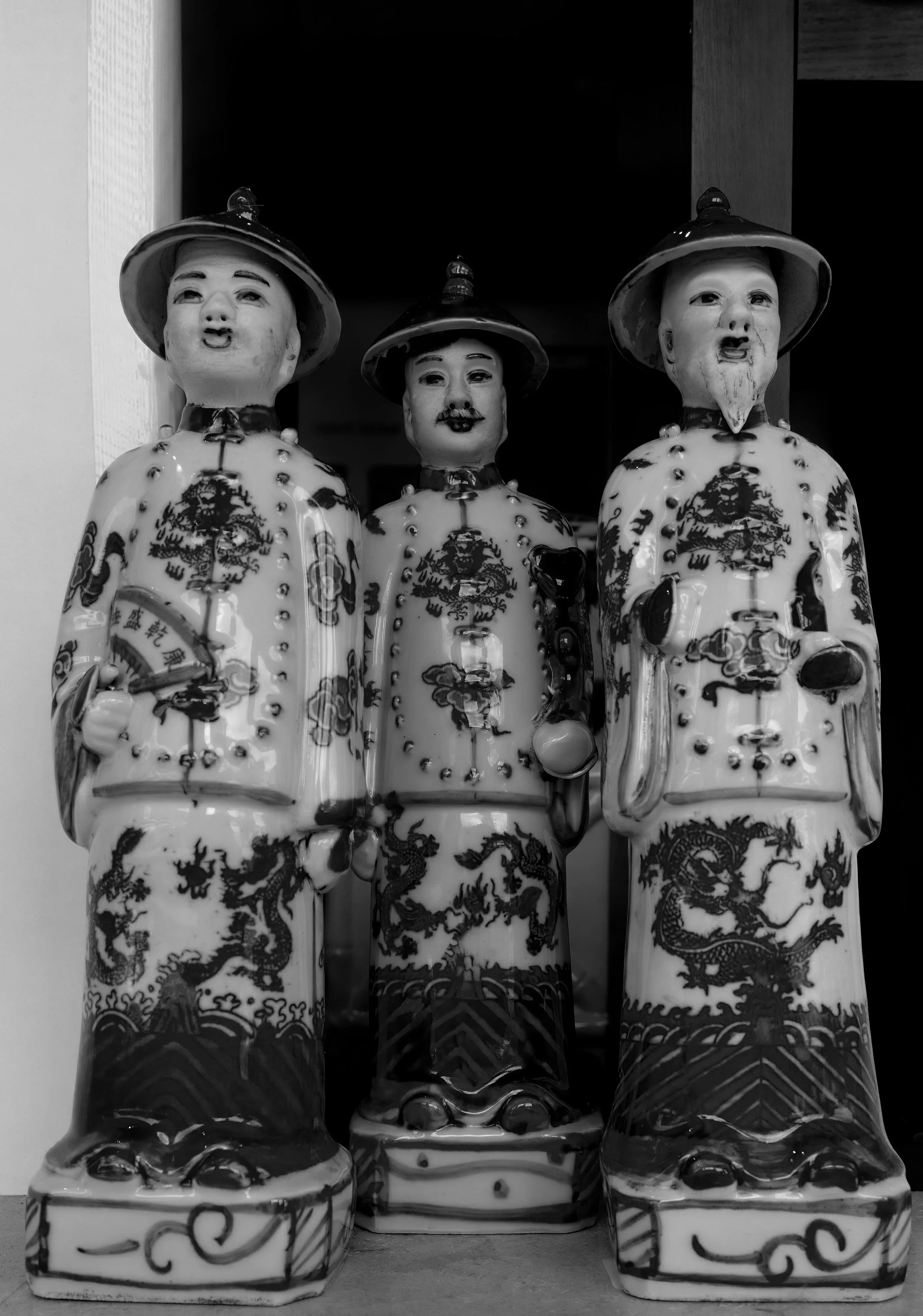 Oriental Larry, Curly, and Moe