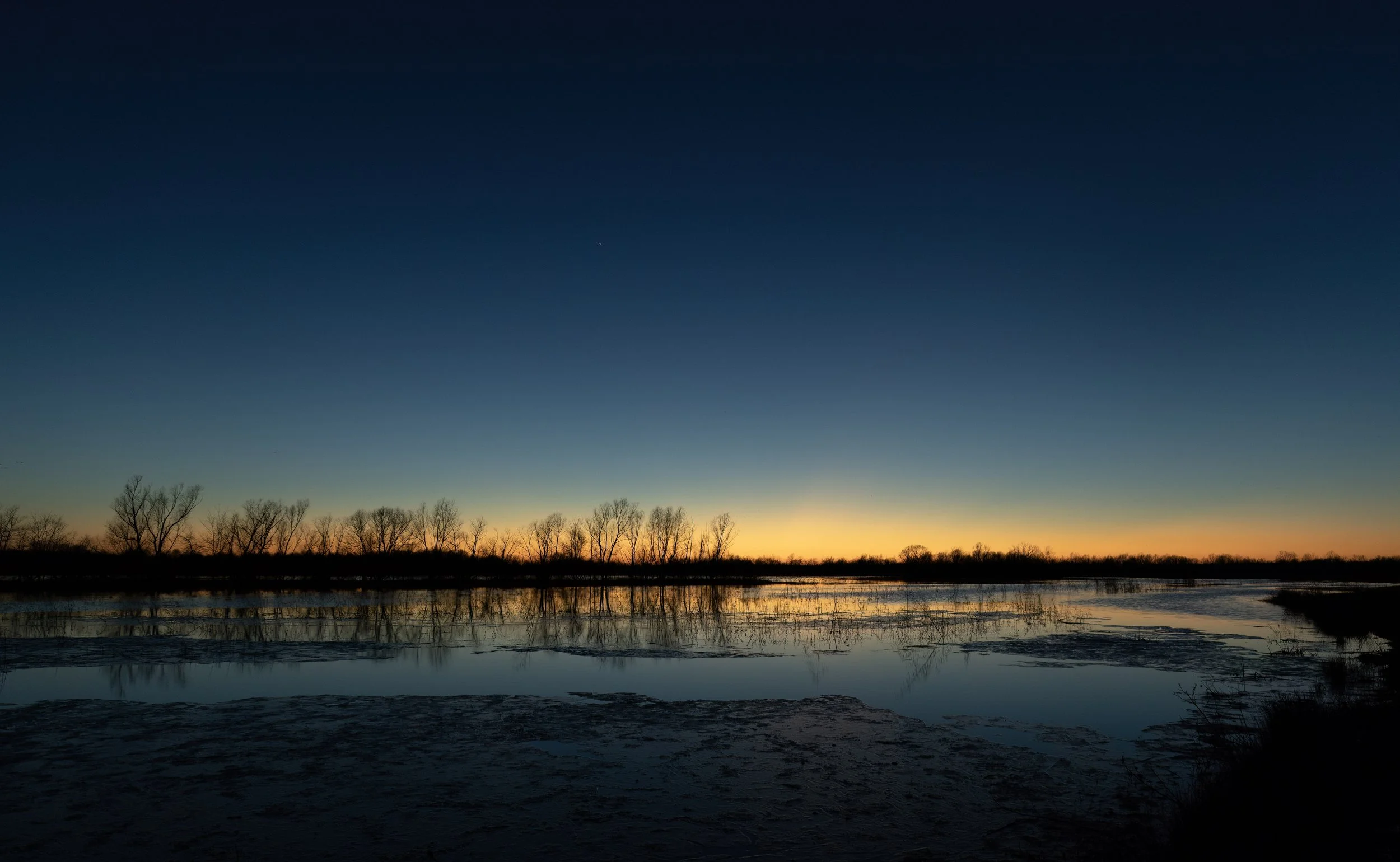 Red Slough Evening