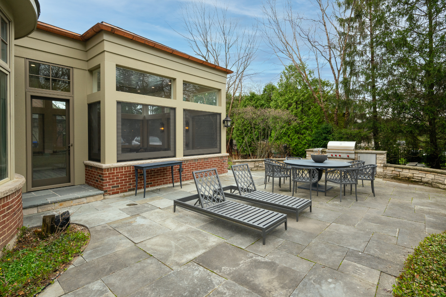 Glencoe Sunroom Renovation 01