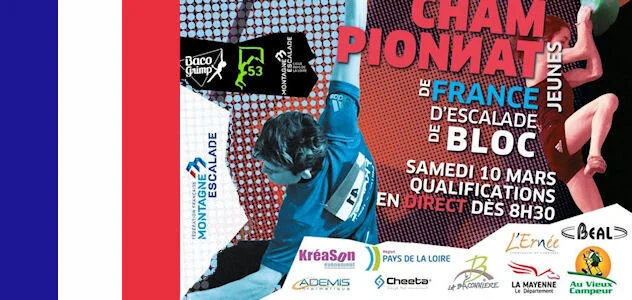 Championnat de France de bloc Jeunes à la Baconnière : Naïlé Meignan Championne de France !