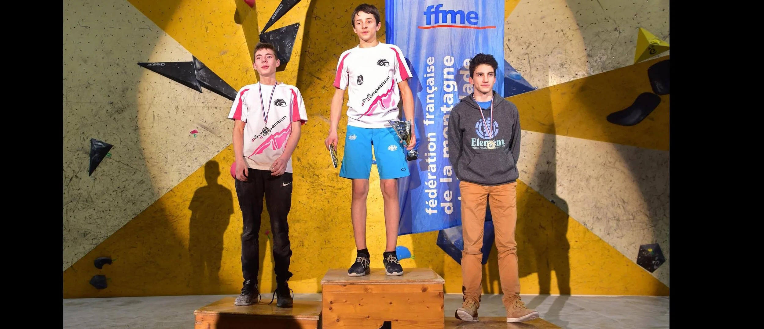 Championnat régional de Bloc : résultats