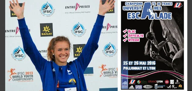 Julia Chanourdie : Championne de France Universitaire toutes disciplines