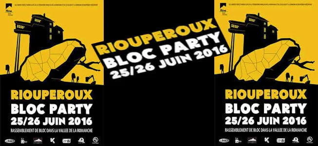 Rioupéroux Bloc Party 2016
