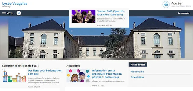 SPORT ET ETUDES : le lycée Vaugelas ouvre son dossier d'inscription à la classe SMD