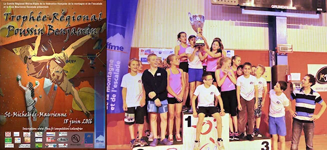 Trophée Régional Poussins Benjamins à Saint Michel de Maurienne : résultats