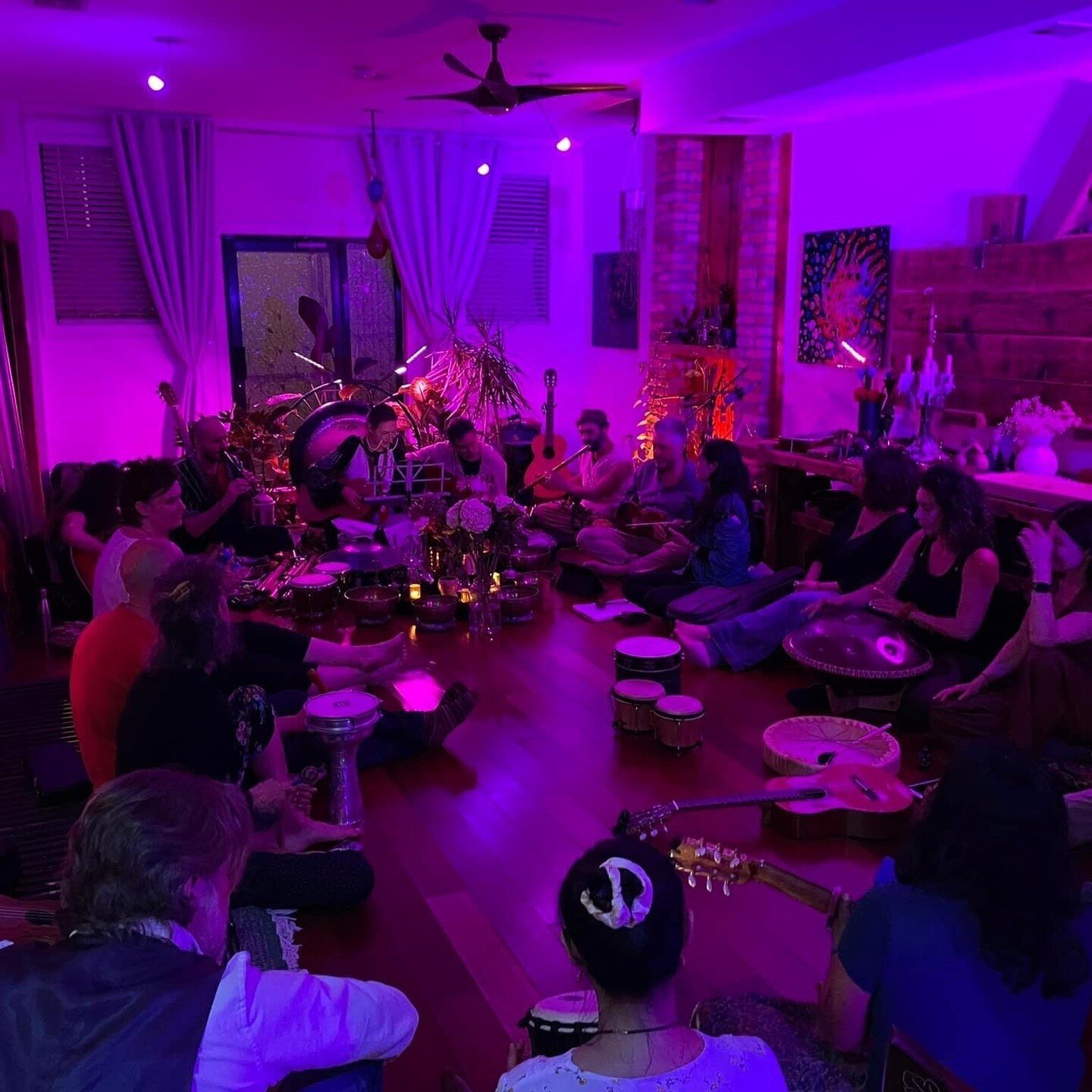 When we gather like this, magic happens! Come join us for a night of sharing of medicine songs, chants, and sacred incantations from around the world. Bring your voices, instruments, and your open hearts ✨🌱🦋 (link in bio)
.
Our musical collaborator