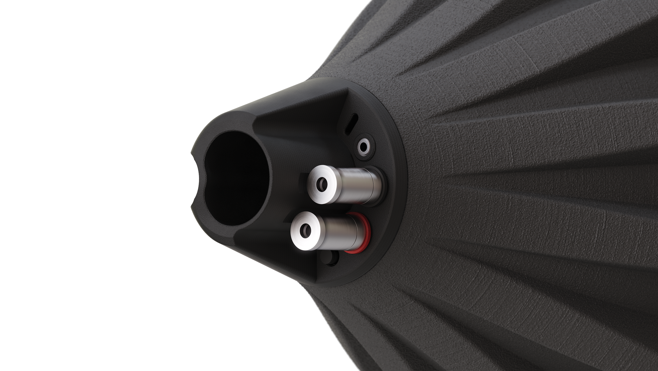 Devoon Marble Series.Anthricite Black 3D Printed Back Close Up.117.png