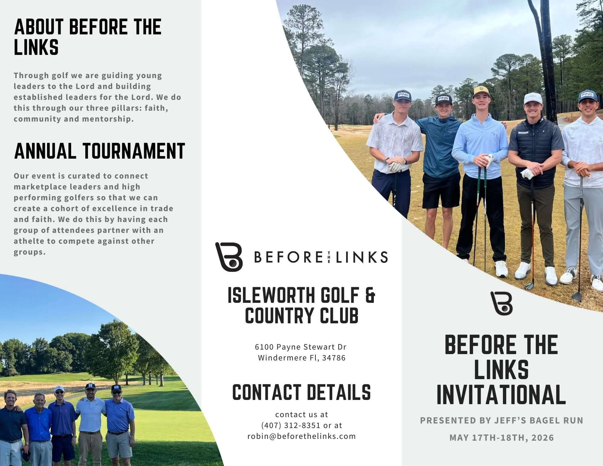 Before The Links Invitational. Founding Ambassador.